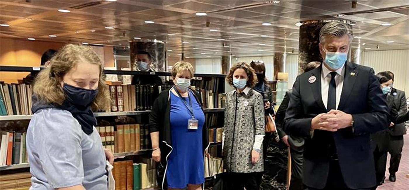 ​Završnim stihovima Judite predsjednik Vlade Andrej Plenković odao počast ocu hrvatske književnosti Marku Maruliću